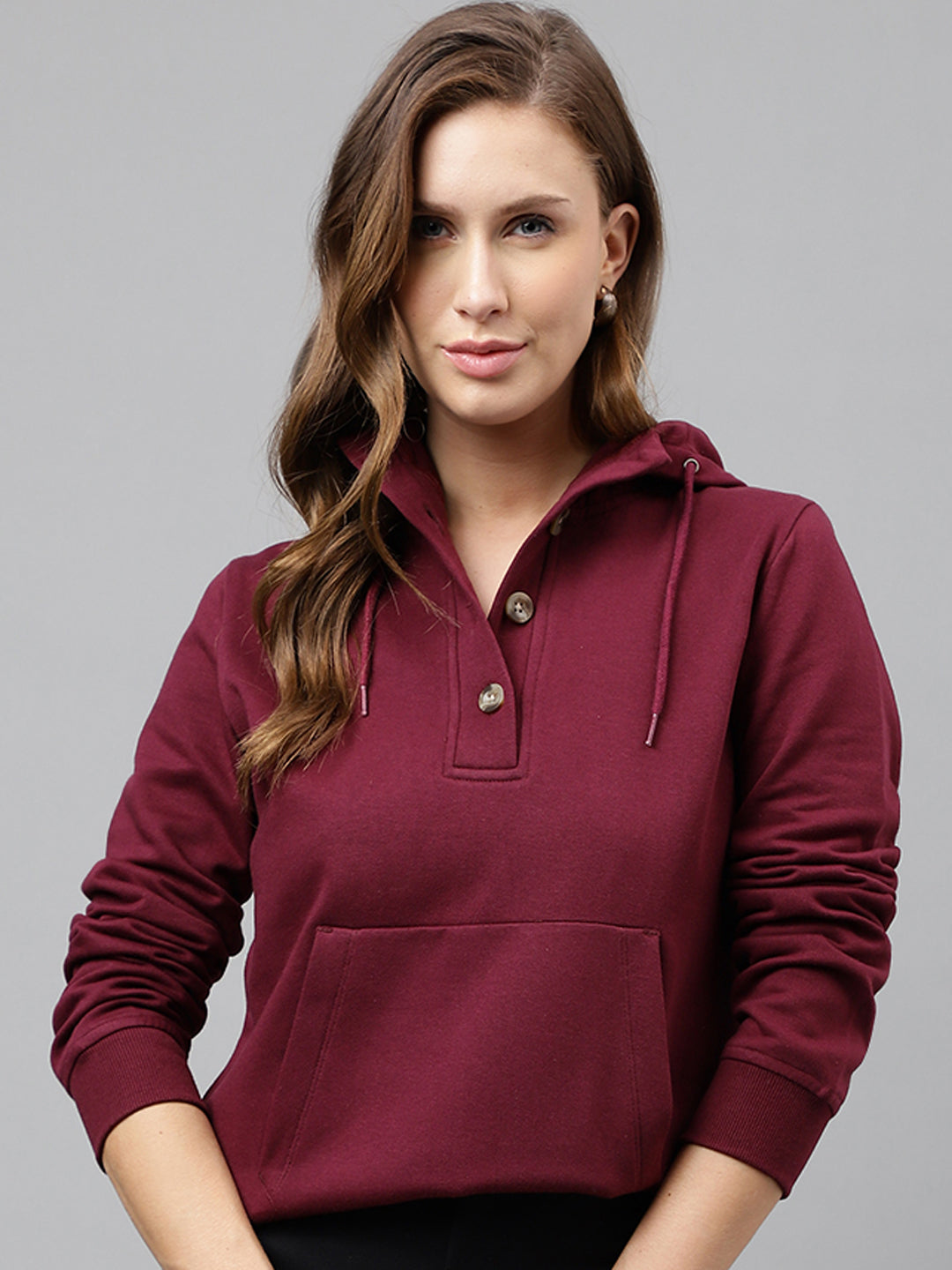 Burgundy hotsell womens sweatshirt