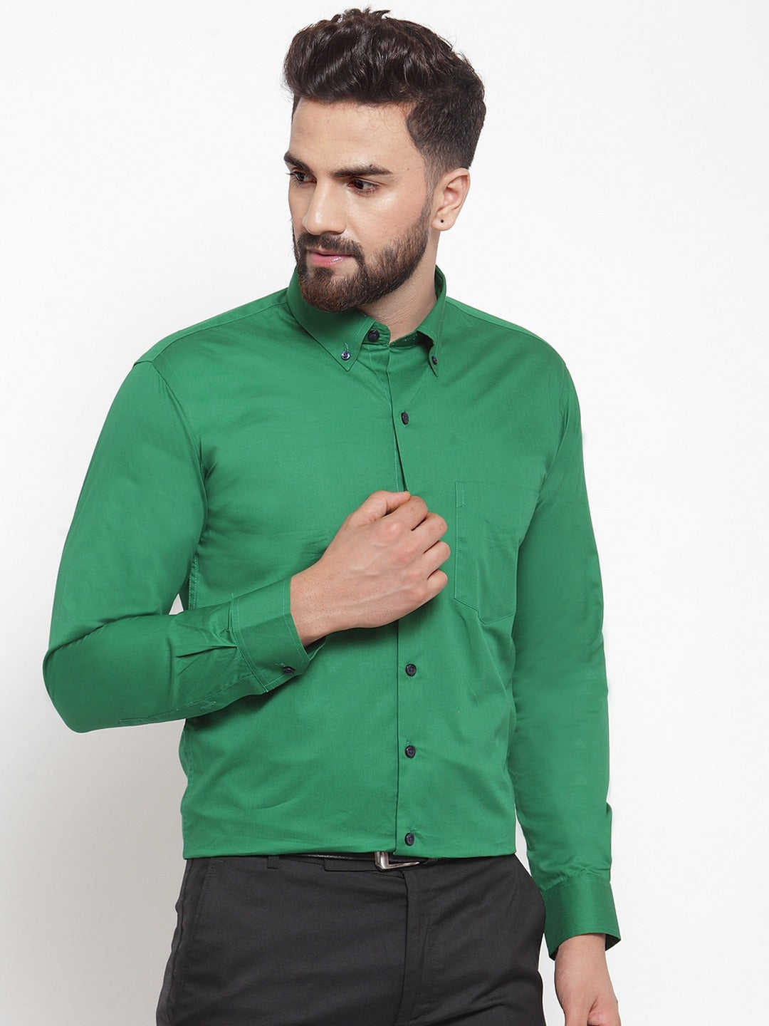 Forest green shirt sale