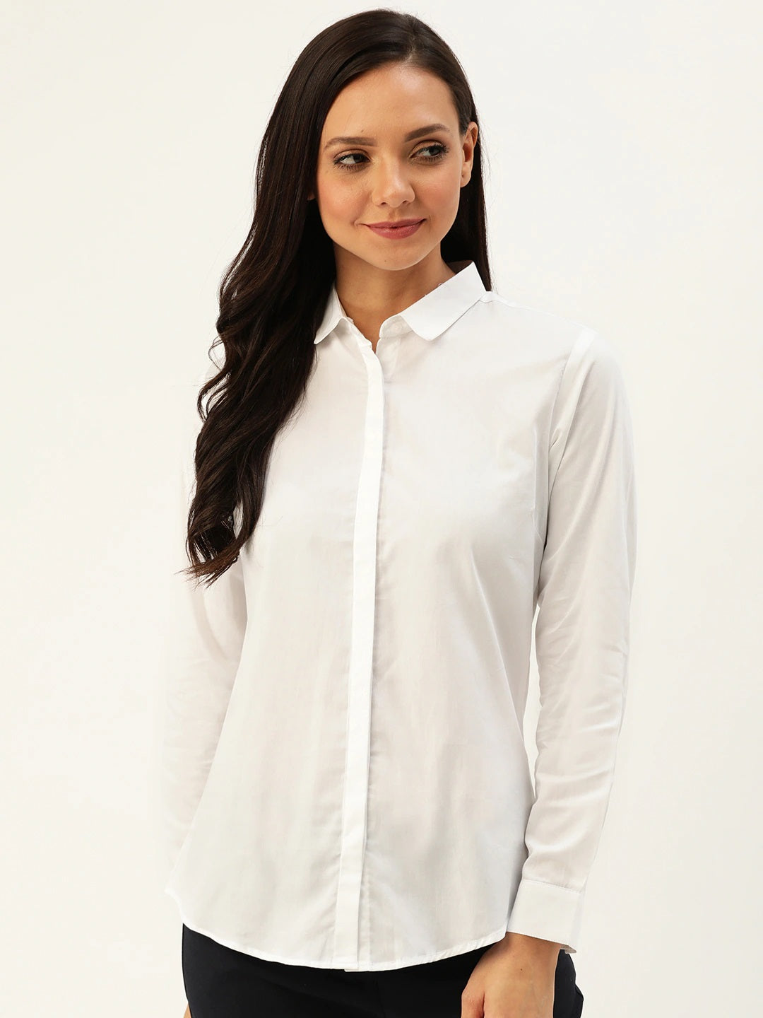 Buy Hancock Women's Slim Fit Formal Shirt