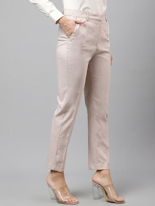 Buy Hancock Blue Slim Fit Trousers for Men's Online @ Tata CLiQ