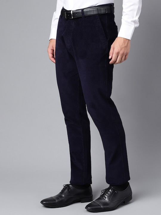 Regular Fit Black Stretch Trousers | Buy Online at Moss