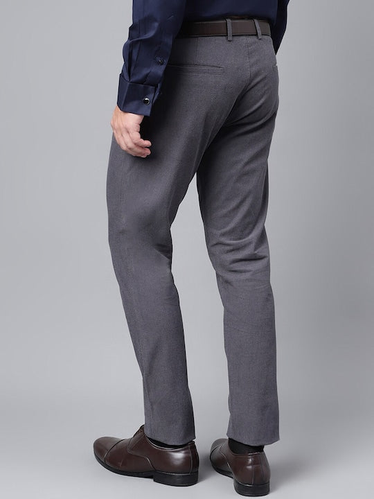 Formal Slim Fit Men Grey Trousers - Buy Formal Slim Fit Men Grey Trousers  Online at Best Prices in India | Flipkart.com