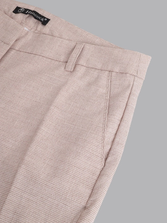 ASOS DESIGN wide leg suit pants in slubby texture in peach | ASOS