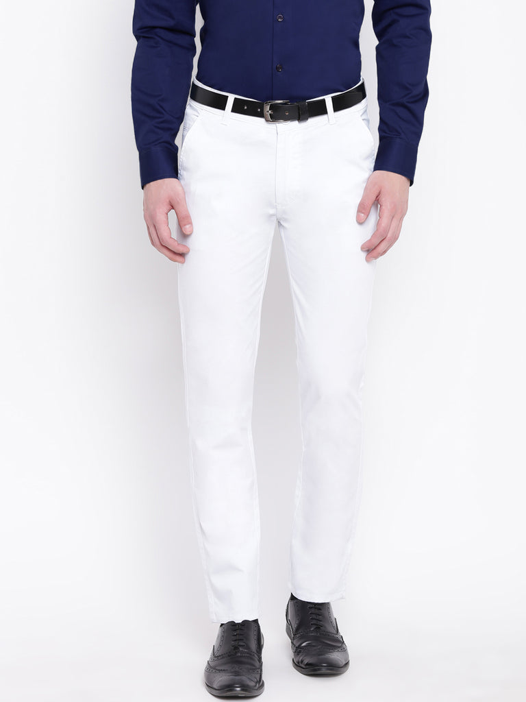 METRONAUT Plus Size Slim Fit Men Polyester White Trousers - Buy METRONAUT  Plus Size Slim Fit Men Polyester White Trousers Online at Best Prices in  India | Flipkart.com