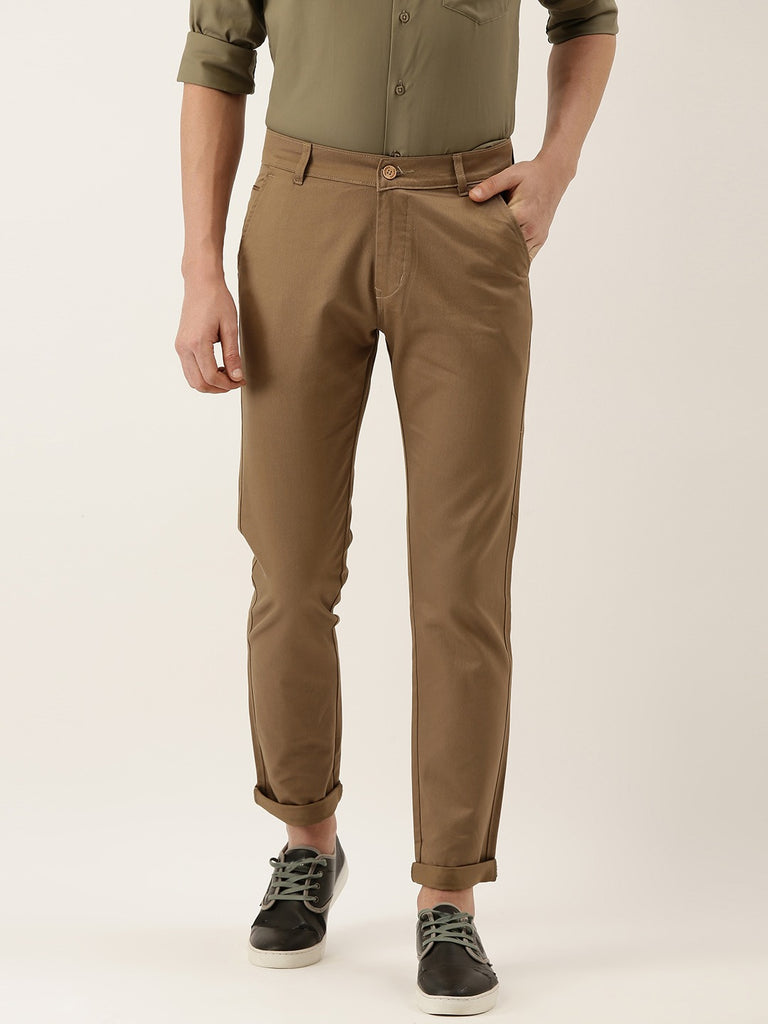 Buy Dark brown Trousers  Pants for Women by NeshamaKurti Online  Ajiocom