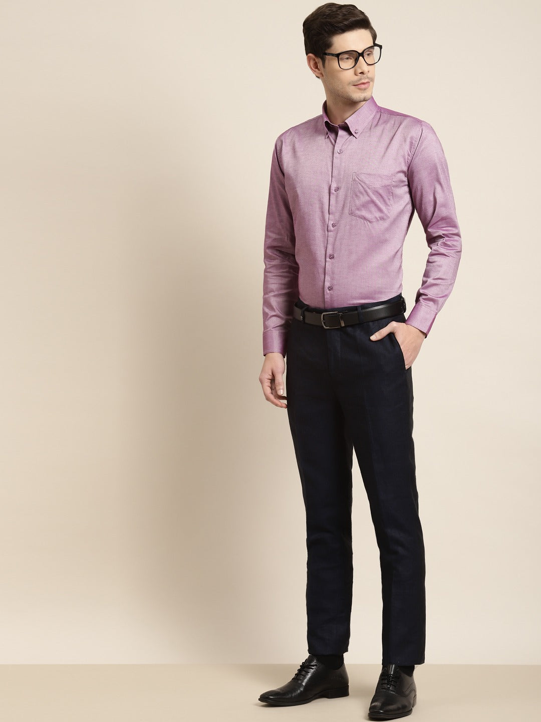 Men Black Slim Fit Chinos Trousers - Thomas Scott | Premium Mens Apparel  Online in India