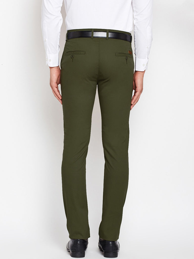 Jack  Jones Casual Trousers  Buy Jack  Jones Olive Green Low Rise Slim  Fit Pants OnlineNykaa fashion